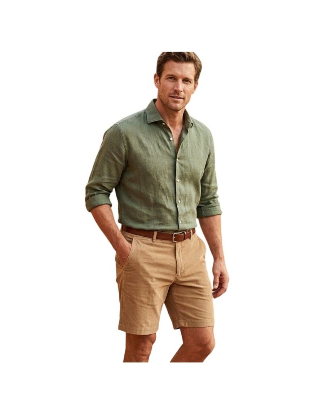NWT Bills Khakis Mens Parker Short Size 40 Standard Fit Tan Chino Khaki Casual